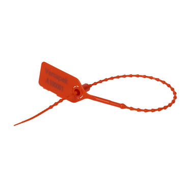 Versapak VersaLite+ Plastic Pull Tight Seal (Numbered) Red